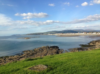 Looking over to Borth
and Ynyslas